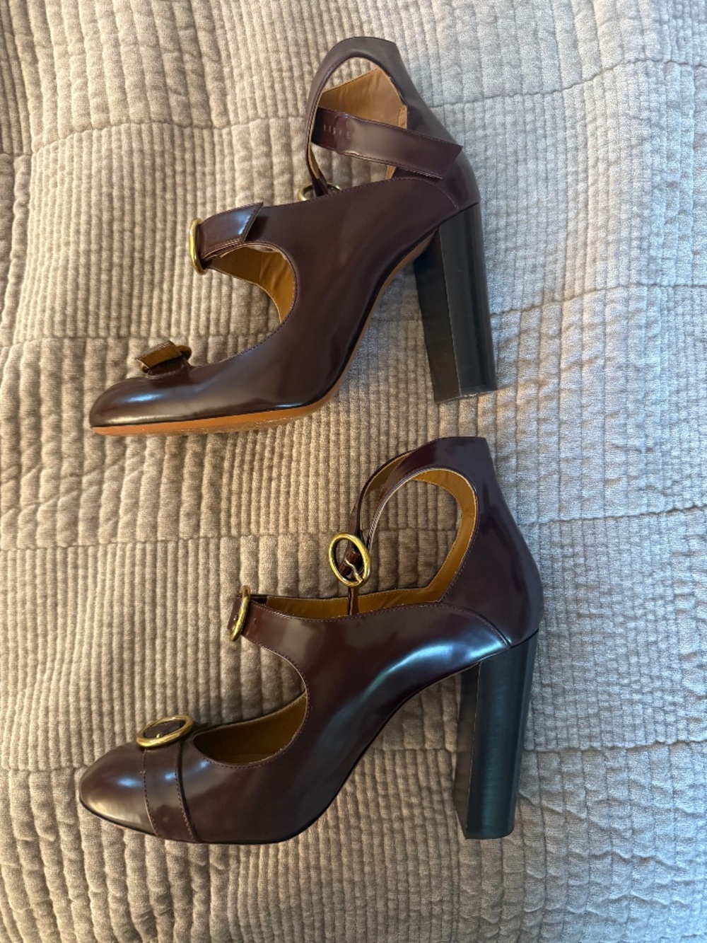 Chloe Block Heel Pumps